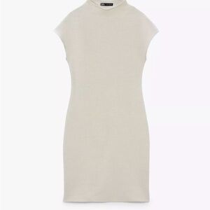 Zara Cream Mini Dress